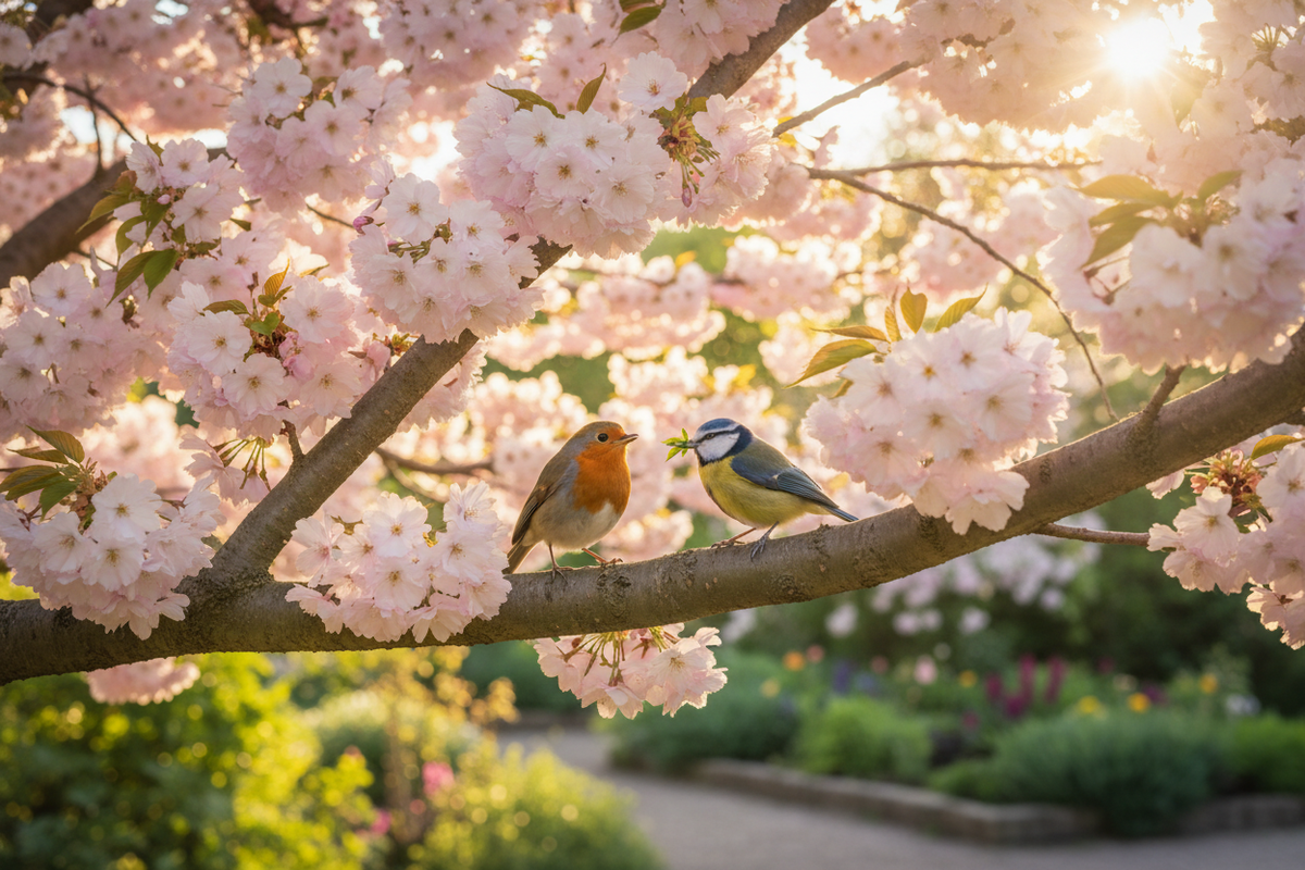 Jardin des Oiseaux Printemps