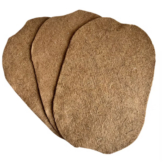 Kit de 3 matelas d'humidification en chanvre et jute pour lombricomposteur Magic Lombric