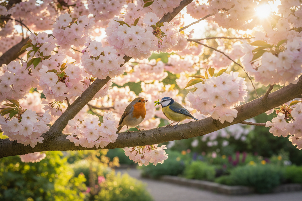 Jardin des Oiseaux Printemps